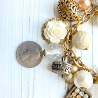 Pearly Charm Bracelet