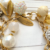 Pearly Charm Bracelet