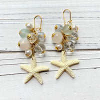 Starfish Beaded Earrings