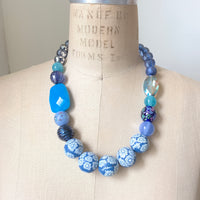 Blue Lagoon Queen Mum Necklace