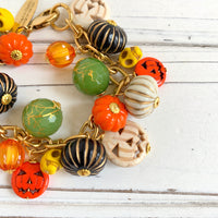 Pumpkin King Halloween Bracelet