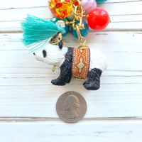Panda Purse Charm