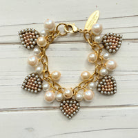 Love Affair Heart Charm Bracelet