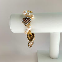 Love Affair Heart Charm Bracelet