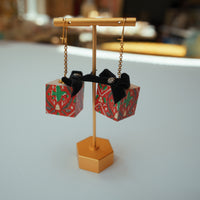 Christmas Present Earrings - Large