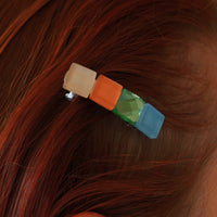 One-of-a-Kind Mosaic Barrettes - Small