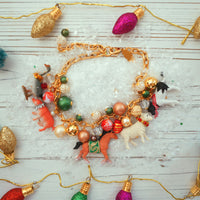 One-of-a-Kind Barnyard Christmas Animals