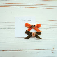 One-of-a-Kind Velvet hair bow