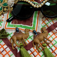 Hump Day Camel Earrings