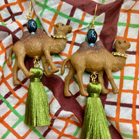 Hump Day Camel Earrings