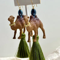 Hump Day Camel Earrings