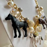 The Kentucky Derby Horse Necklace