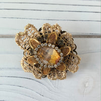 Rhinestone Brooch
