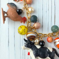Walnut Bank Farm Animal Long Necklace