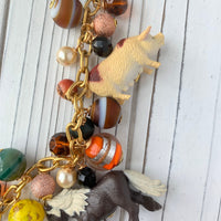 Walnut Bank Farm Animal Long Necklace