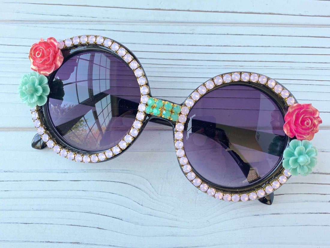 Palm Springs Embellished Sunglasses