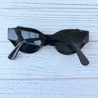Black Tie Embellished Sunglasses