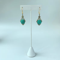 Lenora Dame Polka Dot Earrings - 4 Color Options