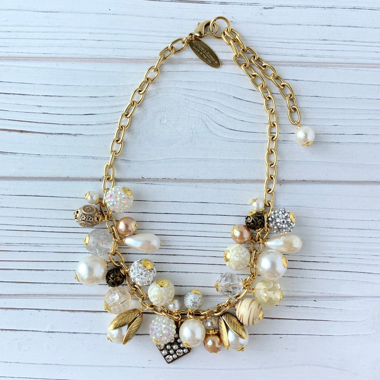 Pearly Charm Necklace