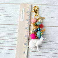 Here Kitty Kitty Cat Purse Bag Charm