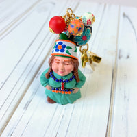 Helene the Garden Gnome Bag Charm