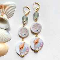 Seashell Drop Earrings