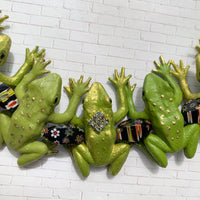 Lenora Dame Gilded Frog Necklace