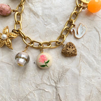 Lenora Dame Starfish Vintage Treasures Charm Bracelet - One-of-a-Kind