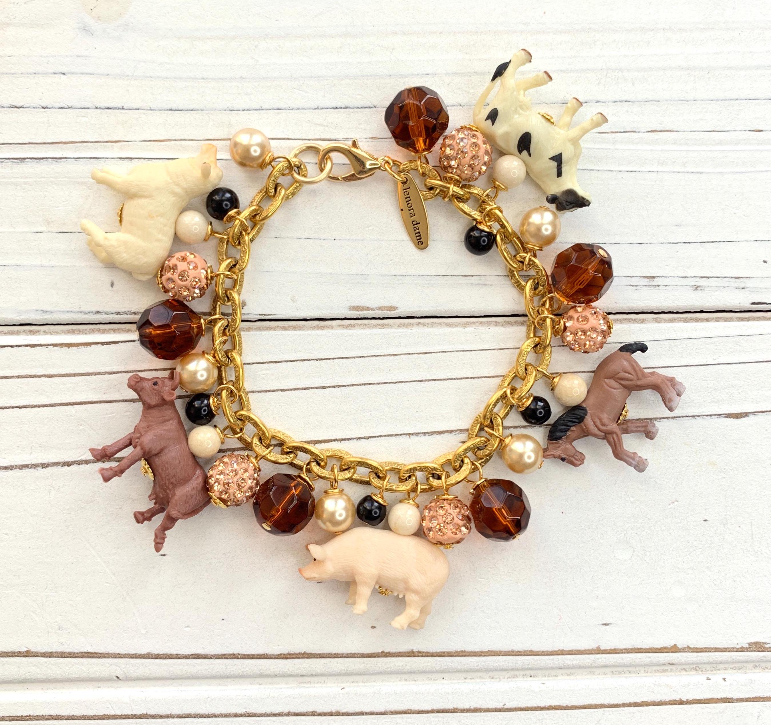 Farm Animal Charm Bracelet – Lenora Dame