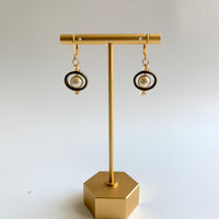 Lenora Dame Dainty Pearl Drop Earrings