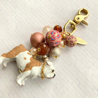 Lenora Dame English Bulldog Bag Charm