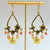 Lenora Dame Lemon Drop Chandelier Earrings