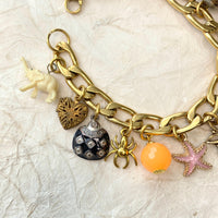 Lenora Dame Penguin Vintage Treasures Charm Bracelet - One-of-a-Kind