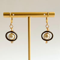 Lenora Dame Dainty Pearl Drop Earrings