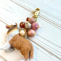 Lenora Dame Rough Collie Bag Charm