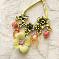 Lenora Dame Lemon Drop Chandelier Earrings