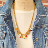 Lenora Dame Itsy Bitsy Spider Charm Necklace - One-of-a-Kind