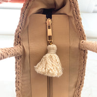 Anchor's Away Straw Bag for Summer - One-of-a-Kind