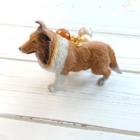 Lenora Dame Rough Collie Bag Charm