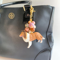 Lenora Dame Rough Collie Bag Charm