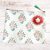Floral Bouquet Makeup Bag