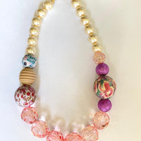 Cotton Candy Statement Necklace