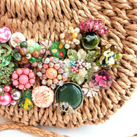 Sunday Brunch Woven Straw Handbag - One-of-a-Kind