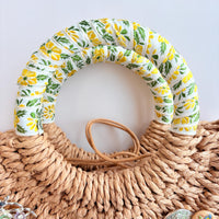 Lenora Dame Penelope Straw Handbag - One-of-a-Kind