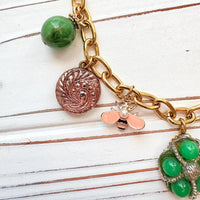 Lenora Dame Vintage Treasures Charm Necklace - One-of-a-Kind