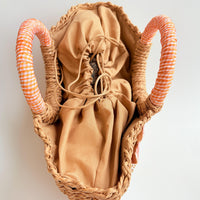 Lenora Dame The Calista Straw Tote Bag - One-of-a-Kind