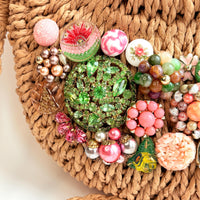 Sunday Brunch Woven Straw Handbag - One-of-a-Kind