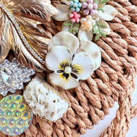 Lenora Dame Penelope Straw Handbag - One-of-a-Kind