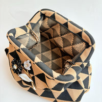 Lenora Dame Pyramids Clutch Purse - One-of-a-Kind