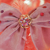 Lenora Dame Christmas Morning Lilac Hair Bow